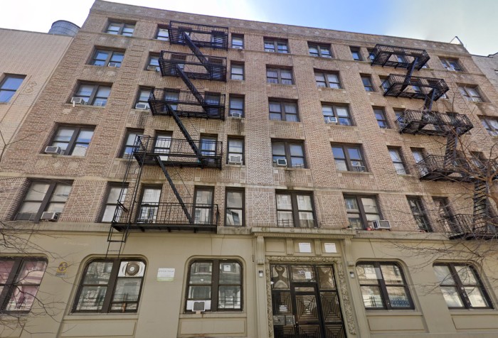 Image of 638 West 160th Street (Credit- Google)