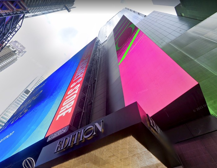 701 Seventh Avenue aka 20 Times Square (Credit - Google)