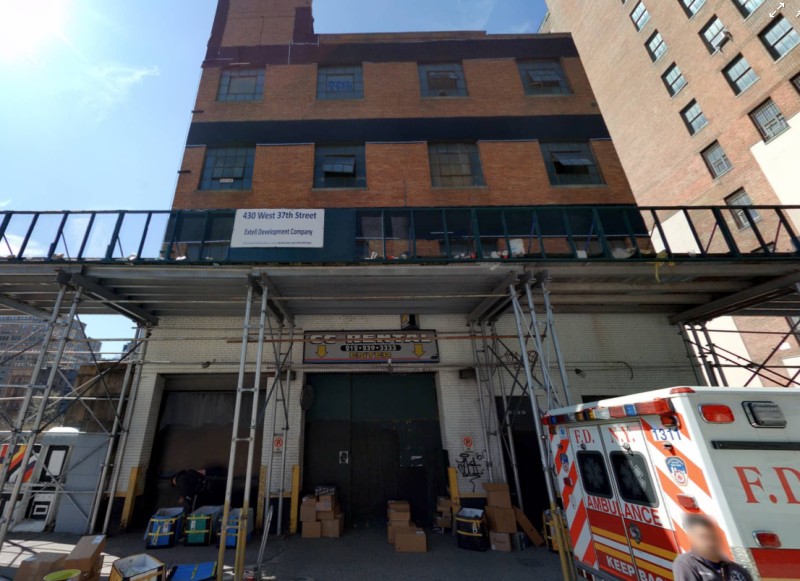 430 West 37th Street (Credit - Cyclomedia)