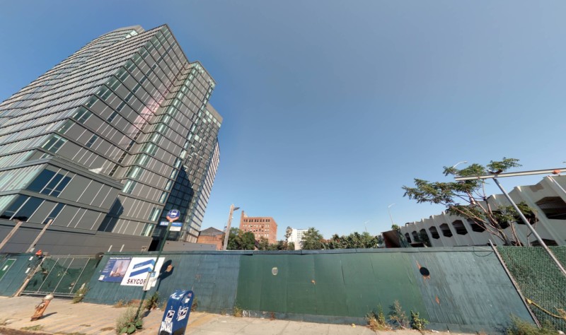 163-25 Archer Avenue development site adjacent to 163-05 Archer Avenue rental (Credit - Cyclomedia)