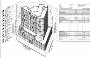 1221 52nd Street axonometric diagram (Credit - Richard Bienenfeld architect via DOB)