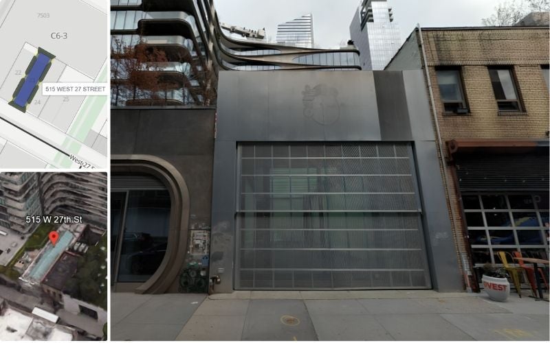 515 West 27th Street (Credit - Cyclomedia)